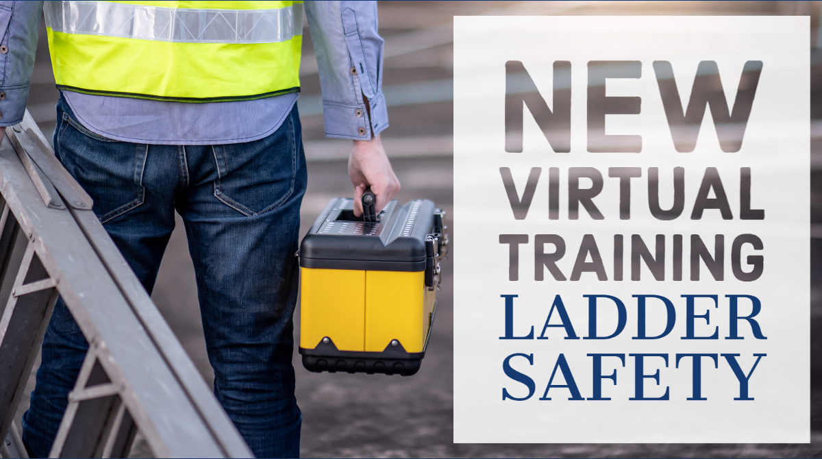 KeyRiskWorkComp's tweet photo. Ladders are an essential tool used every day by many employees in a variety of environments and are a common contributor to workplace injuries. Check out our new interactive #virtual training on #LadderSafety in the workplace! https://t.co/mqnWmuP93V https://t.co/dHPPwXt0Oe