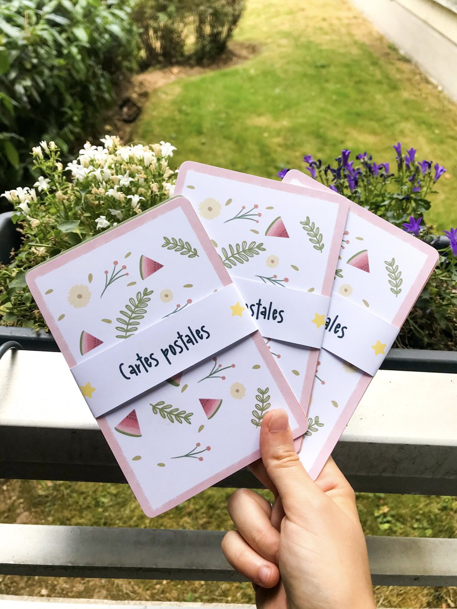 Nahmey's tweet photo. Finally did it! I've made some postal cards for this #summer. It's available on my #etsyshop!
https://t.co/003t73qYgu https://t.co/GwvGfKXbjF
