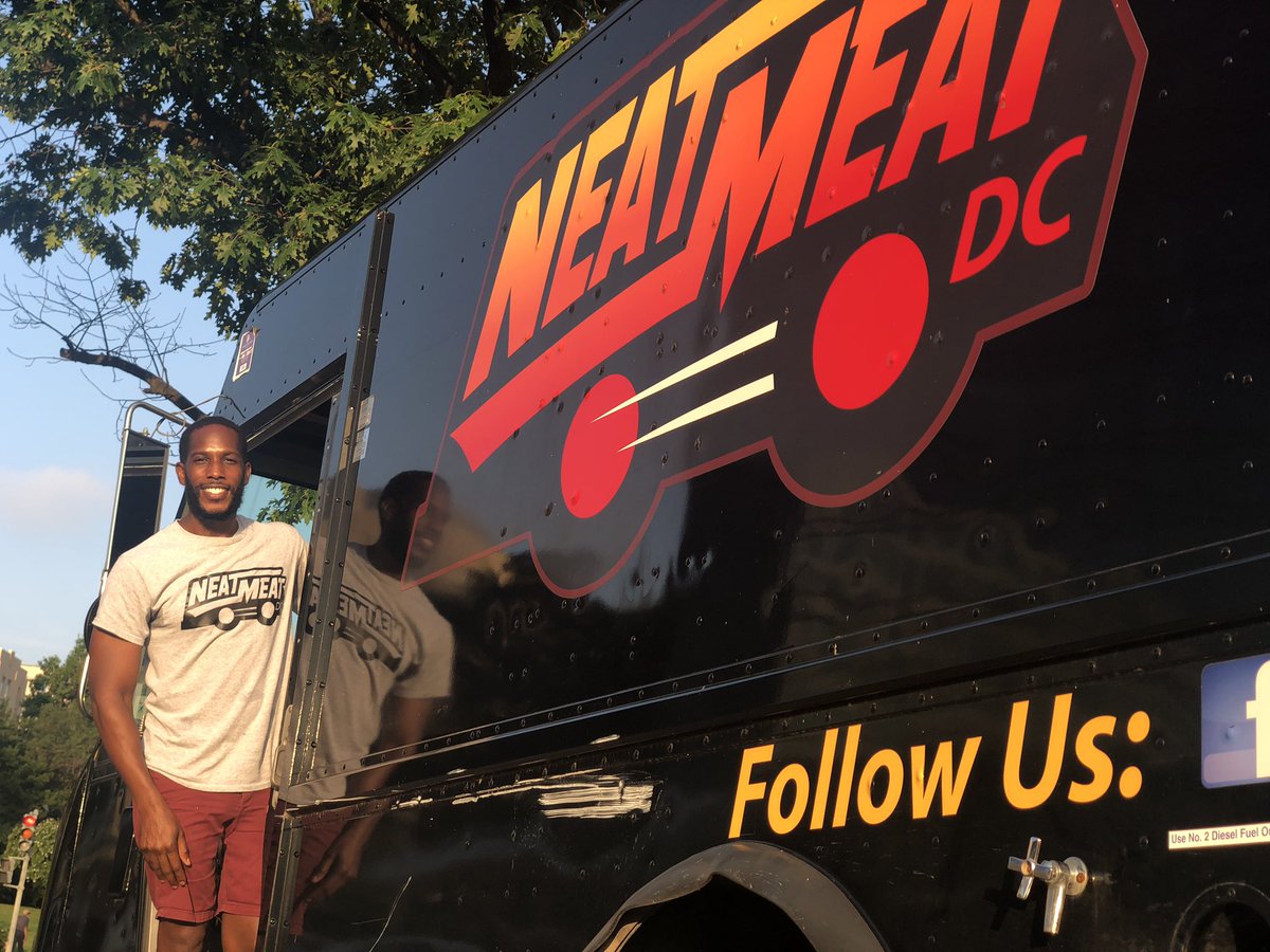 Nnamdi Nwaneri, the owner of <a href="/NeatMeatDC/">NeatMeatDC</a> says he applied for federal assistance, but didn’t get it. He’s now paying out-of-pocket to keep his food truck running. The <a href="/DMVFTA/">DMV Food Trucks</a> did some polling of other vendors and found about 44% are also self-funding their business. <a href="/ABC7News/">ABC7 News</a>