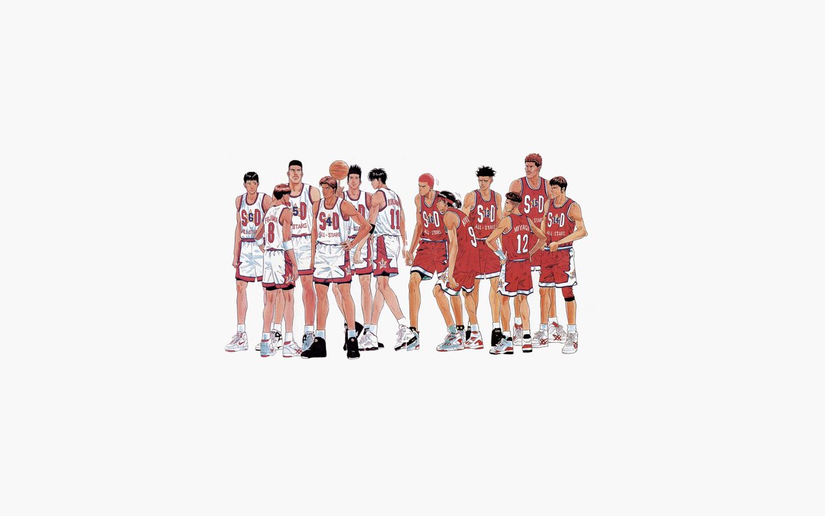 Thread of Inoue desktop wallpapers for your convenience.1. All Stars from Slam Dunk