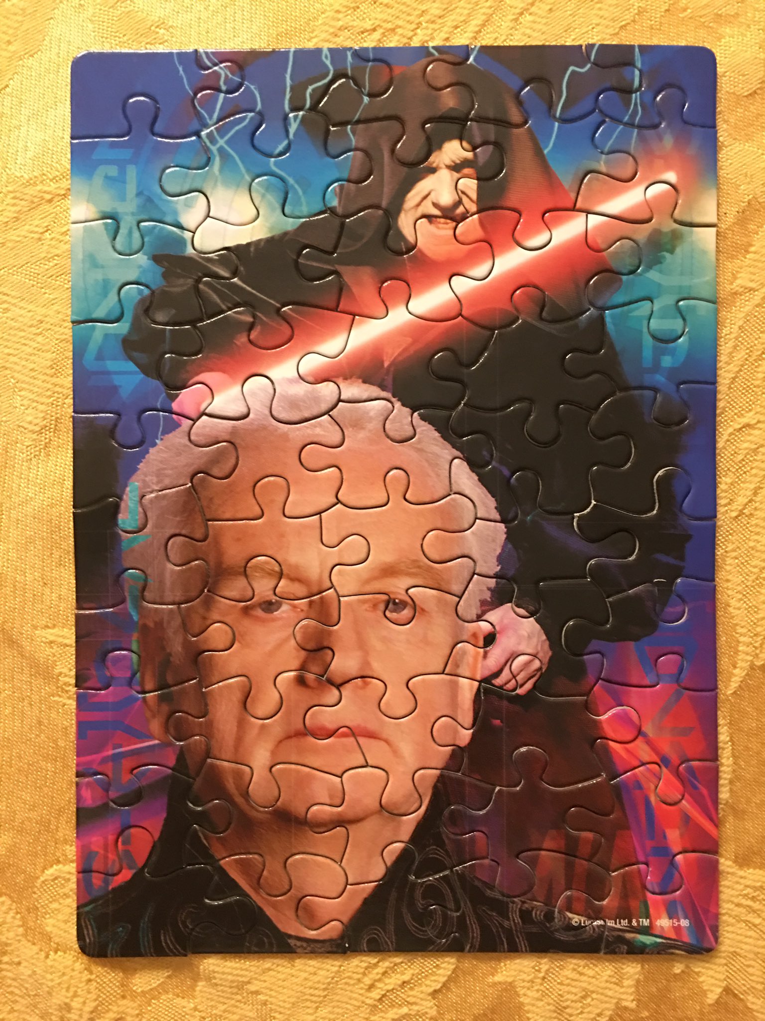 Happy birthday Ian McDiarmid! Your puzzle was super easy but it still stumped the Jedi Order. 