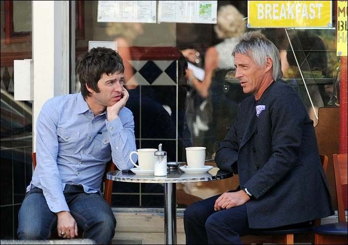 paul with noel gallagher