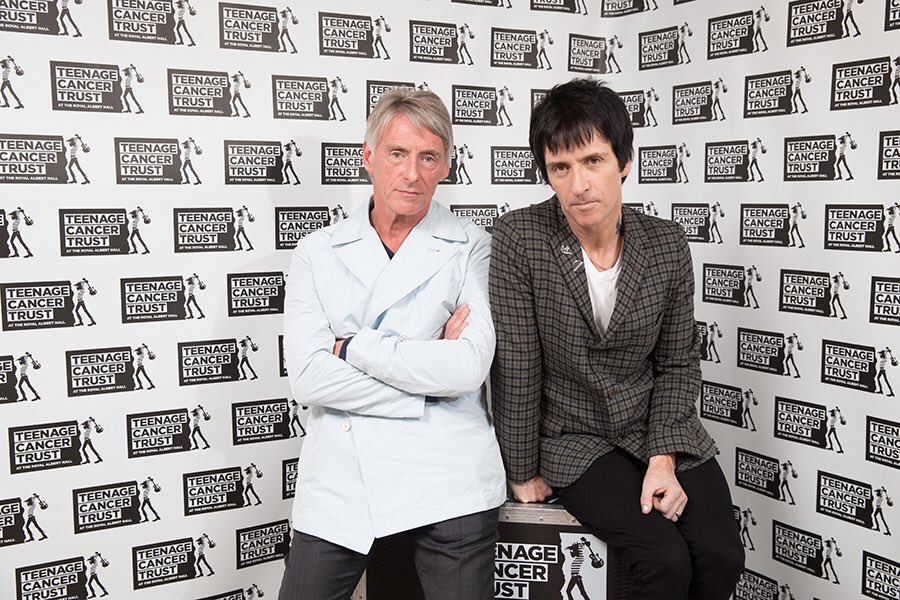 paul with johnny marr