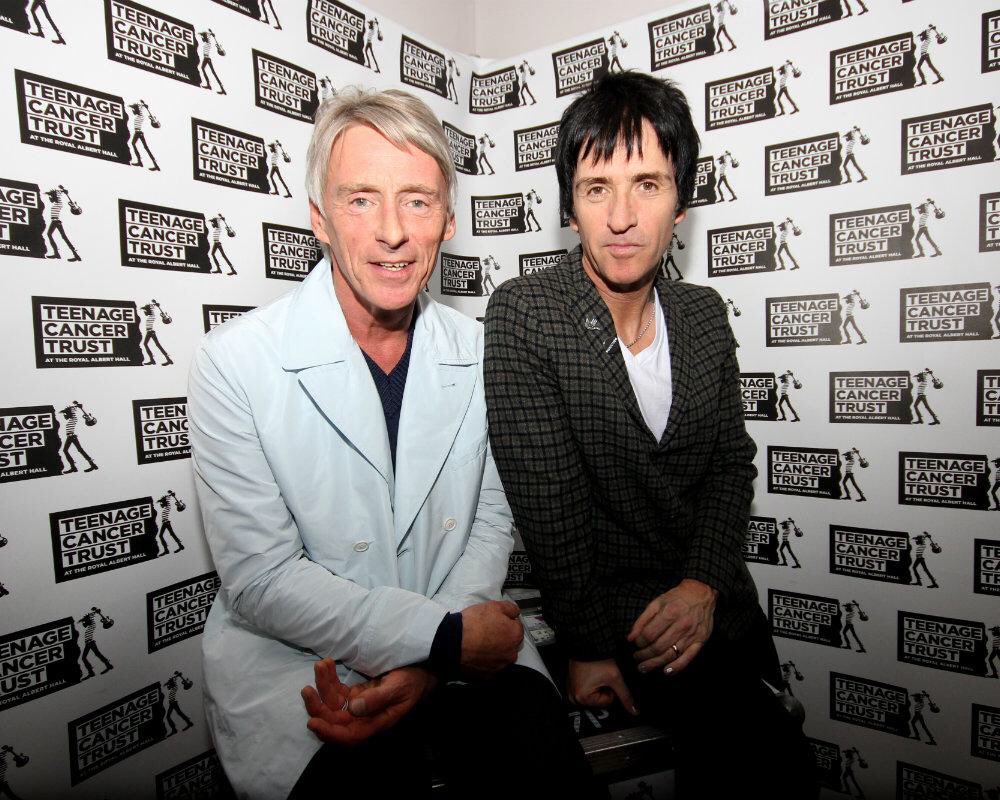 paul with johnny marr