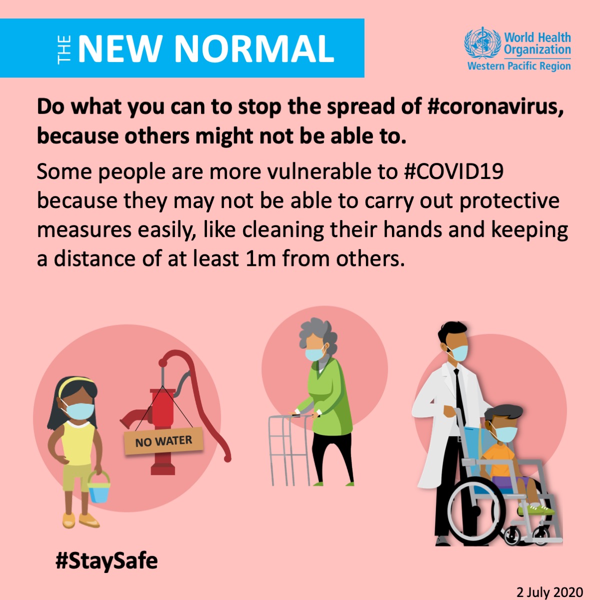 WHOThailand's tweet image. To stop the spread of #COVID19, we all need to play our part