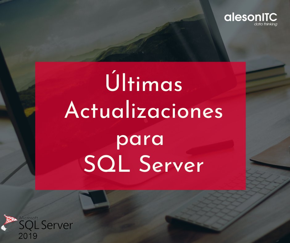 alesonitc's tweet photo. Ya están disponibles las últimas actualizaciones para SQL Server 2019 y mucho más.
Consulta nuestra página de actualizaciones para descargarlas.
https://t.co/e4mZ67mUE5
#updates #sqlserver2019 #azuredatastudio #datamigrationassistant #sqlservermanagementstudio https://t.co/5bC5IQzHaw