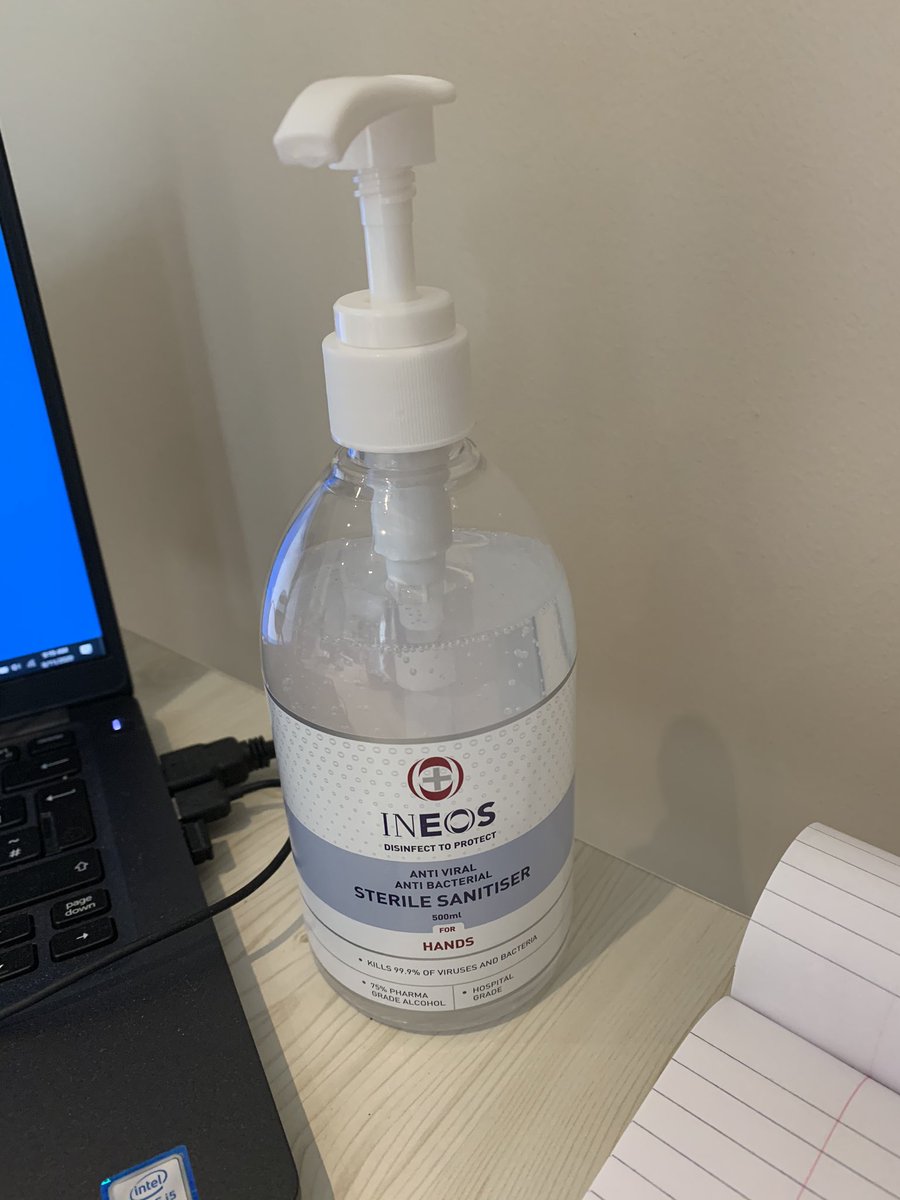 BubbleRunner's tweet photo. @INEOSGrenadiers keeps me safe at work 🙄😋 https://t.co/kxDKU8GZf6