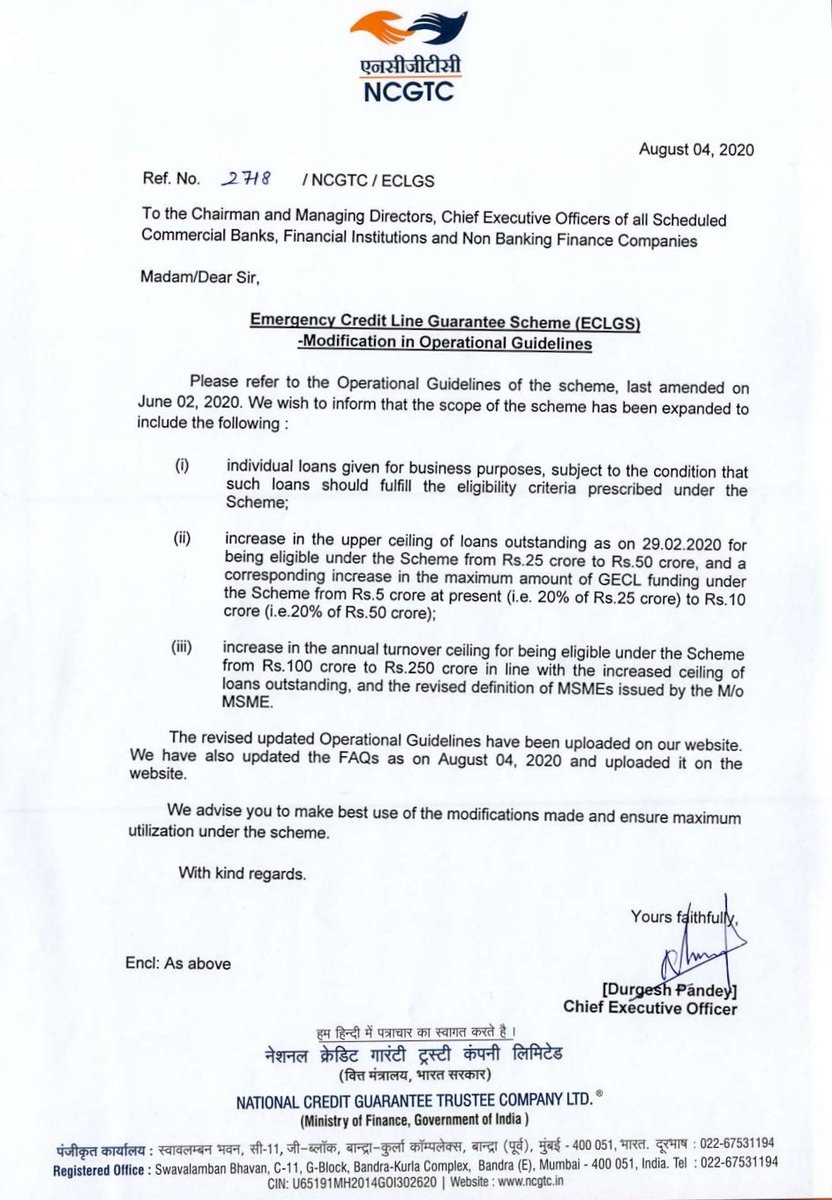 Ministry of MSME tweet media