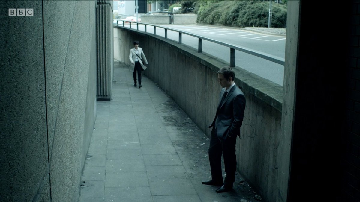 jed_mercurio's tweet photo. #LineofDuty S1 E3 Last night's episode featured the first ever clandestine meeting between Steve and undercover Kate, filmed in Paradise Circus, Birmingham. Sharp-eyed viewers may have spotted that you never see their faces when they say "Tony Gates". That's because ... 1/2 https://t.co/rqgmkLVVEv