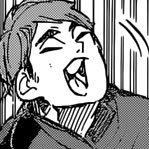 miya osamu smiling/laughing, a thread