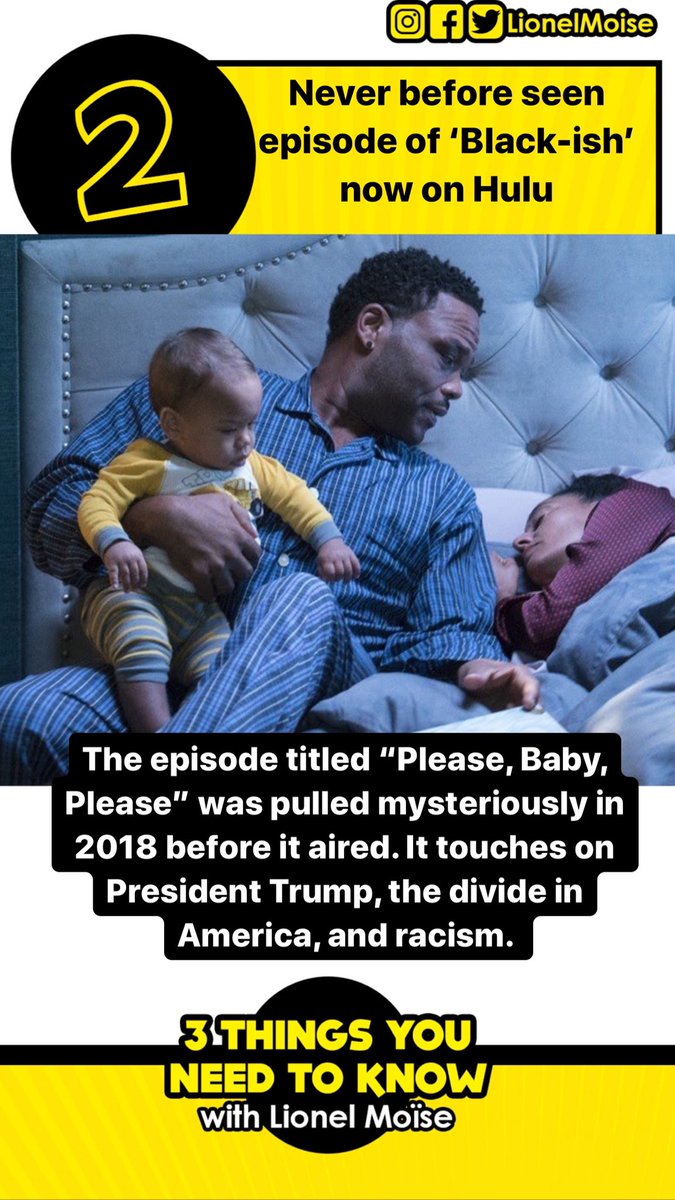 LionelMoise's tweet photo. Here’s #3ThingsYouNeedtoKnow today: #SeattleCityCouncil #Blackish #WorkFromHome https://t.co/uUaArN7EQD