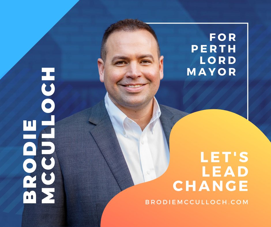 malgordon's tweet photo. I think @brodiemcculloch as lord mayor would be a real boon for the City of Perth. This is why i have volunteered to be a part of the #brodieformayor campaign.
To keep informed of the latest campaign developments
https://t.co/TfCCPOQr5e
#letsleadchange #hackformayor #perth https://t.co/TC0Z1sV09K