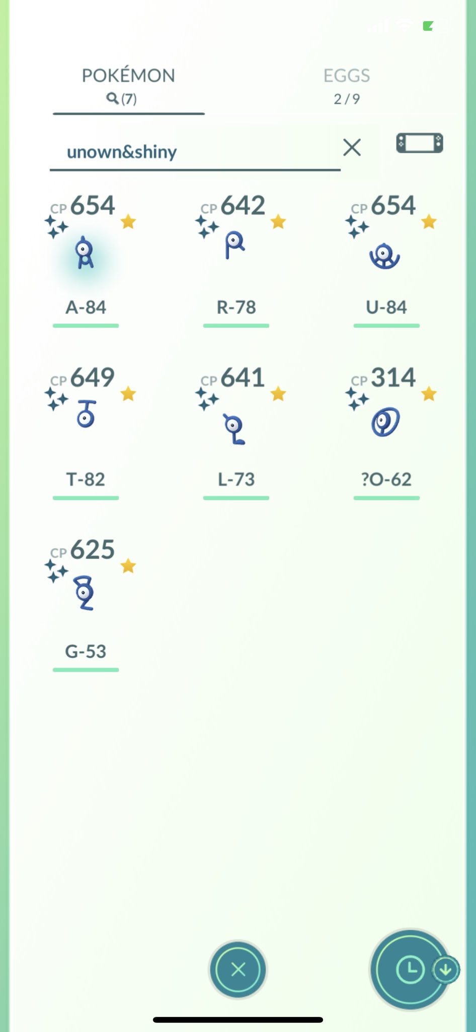 Ntrnos Go Ultra Unown Shiny Forms Done Pokemongo ポケモンgo ポケモンご アンノーン 光るポケモン 色違い 色違いポケモン Pokemon ポケモン T Co Ypsgvceegx Twitter