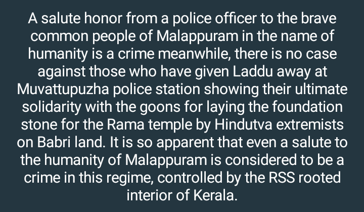 zaloueme's tweet photo. #CMOKerala
#AgaistIslamofobia
#StayforHumanityMalappuram https://t.co/LzKlO2Uy20