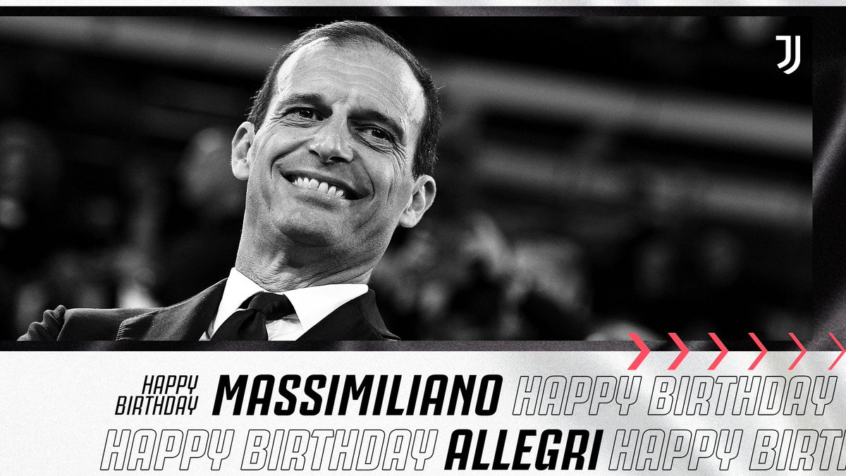 juventusfcid's tweet photo. Selamat ulang tahun, Massimiliano Allegri! 🎂⚪️⚫️

#ForzaJuve https://t.co/4WqEzLm4ak