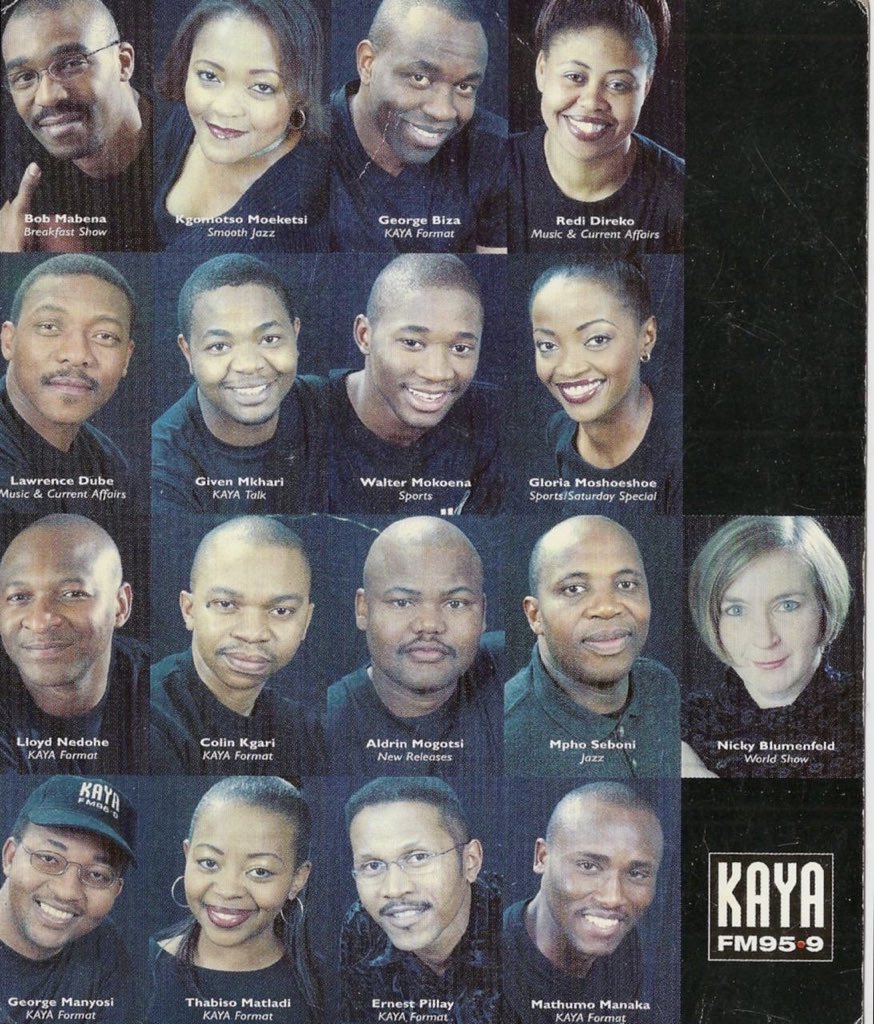 KayaON959's tweet photo. Bob Mabena hosted the Breakfast Show on Kaya FM when the station launched in 1997. #RIPBobMabena #TheBobMabenaRadio https://t.co/aOzAxH3pHW