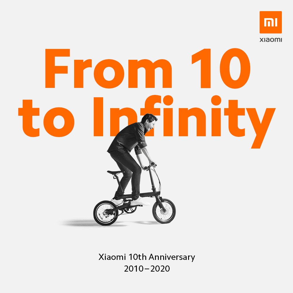 Shopmeee2019's tweet photo. Xiaomi is a decade old!
Over the past 10 years, we've been committed to #InnovationForEveryone. There truly is #NoMiWithoutYou
THANK YOU!
On August 11th at 19:30 (GMT+8), our Chairman Lei Jun will give a public speech about Xiaomi’s 10-year adventure. #From10ToInfinity https://t.co/0vKmX6HDU9