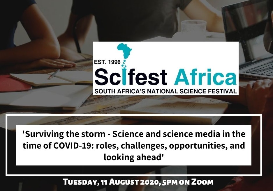 GhtScifest's tweet photo. Curated by SARChI Chair Prof @JaniceLimson, join @Steven_Lang in conversation with Prof Himla Soodyall (@ASSAf_Official), Dr Beverley Damonse (@NRF_News) &amp; Mandi Smallhorne (@SasjaSA &amp; @IWFSA1) today at 5PM (CAT). Register: https://t.co/mWLBmi7TEW
#ScifestAfrica https://t.co/Abc2zZrbnX