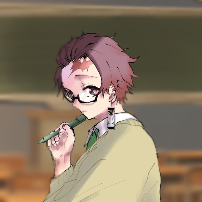 すすんさんがTwitterに投稿した竈門炭治郎(鬼滅の刃)のイラスト。