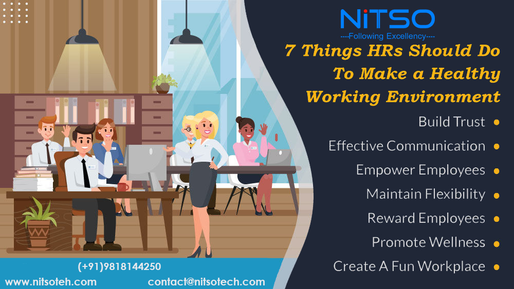 nitsosoftwares's tweet photo. A healthy work environment and happy employees are the key factors to success for every organisation, and the human resource professional is the sole person to ensure a pleasant working environment in the workplace.
#HRMS #HRSoftware #HumanResources #WorkplaceEnvironment #payroll https://t.co/Jy0WKzF4Fx