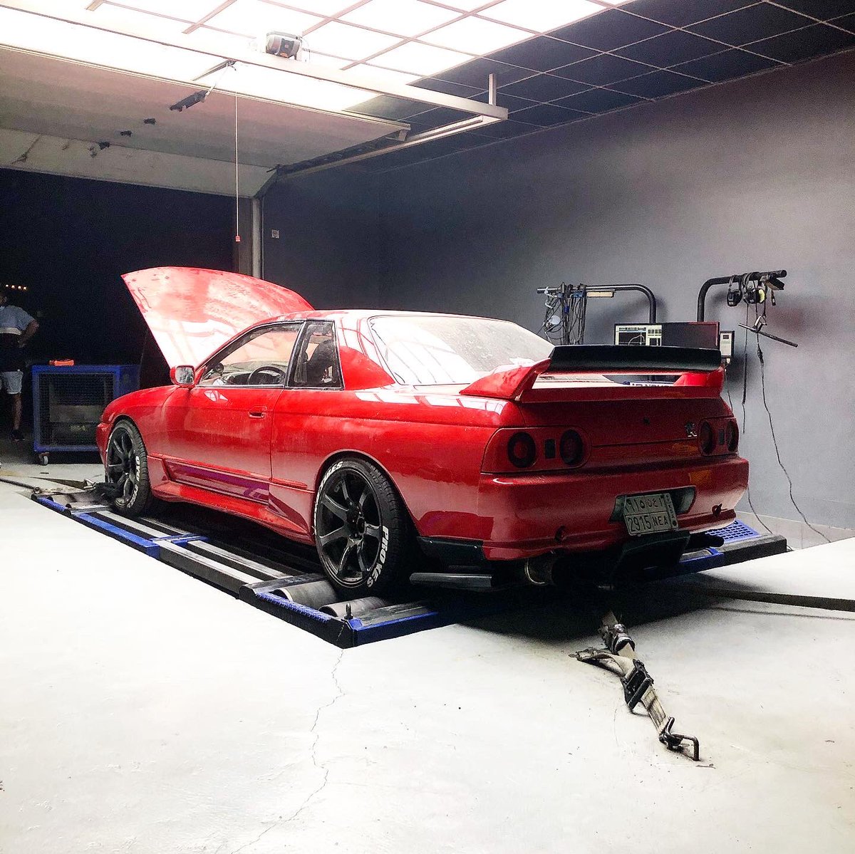 mas_tuning's tweet image. Nissan R32 

RB25DET single turbo on stock manifold 

Very conservative tune around 1 bar of boost 

Engine controlled by @haltechecu #elite750

#mastuned by Sultan

مبروك على المشروع @sile_st 

#haltech #nissan #rb #skyline #r32 #r32skyline #dyno #power #torque #speed