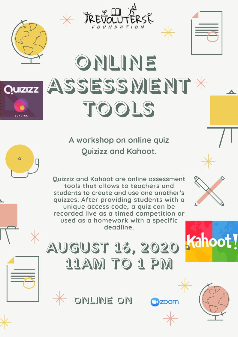 revoluters's tweet photo. 16 Aug 11 am onwards we will be live on ZOOM 2 learn &amp; discuss on different platforms to create 
Online Assessment for students &amp; how to arrange it.

Join us for a free workshop &amp; explore more.

For any queries or information feel free 2 reach us here
-Revoluters Foundation-India https://t.co/xHqb5iiXkT