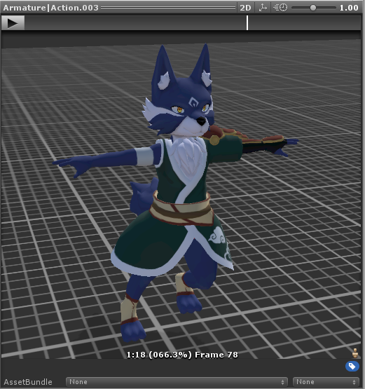 黒鳥 ケモカフェオーナー Unityでhumanoid設定した場合 Blenderから書き出したアニメーションで関節が暴れる場合があるな 左 Humanoid設定の時 右 Generic設定の時 Humanoidは右足がねじれている Genericはblenderで出したときと同じ Unity