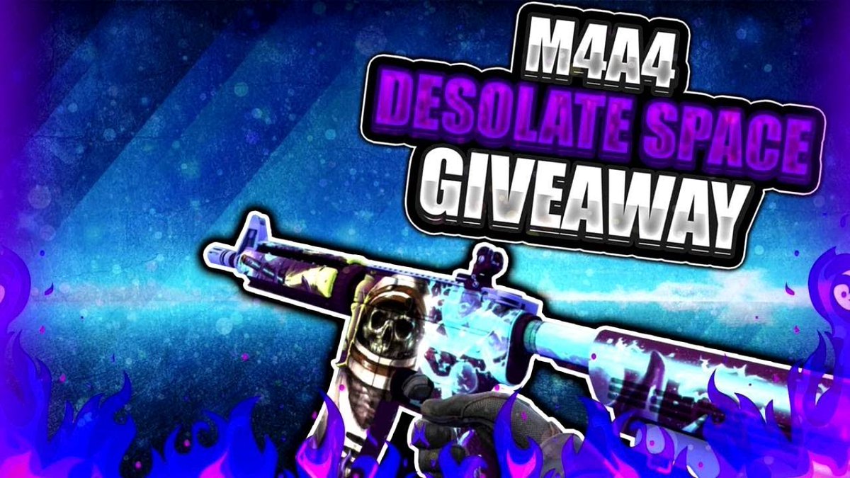 SirChrisTheTwat's tweet photo. New 24h #CSGOGiveaway!!
M4A4 | Desolite Space (FN) $30
-> Like &amp; Retweet
-> Follow Us
-> Tag 2 Friends https://t.co/BhYtdB6Bh1