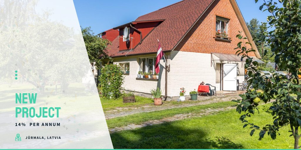 bulkestate's tweet photo. New project coming soon - Rubeņu Street II! The project will offer interest payments on a semi-annual basis! 🎉

Register your interest now, and receive a notification about the launch! 📩

Learn more: https://t.co/hE6mXGg0xF

#Bulkestate #crowdfunding #passiveseinkommen https://t.co/yjmM4hMSeP