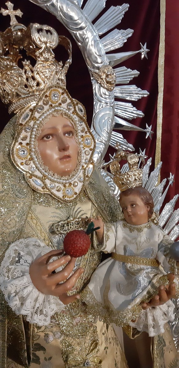 VCabezaMurcia's tweet photo. Hoy es un día triste, ya que nuestra cofradía se pondría en camino hacia Andújar para reencontramos con la Virgen de la Cabeza en su santuario, con motivo de los actos a celebrar esta madrugada del día 12 por el 793 aniversario de la aparición.
#virgendelacabeza #perladesanjuan https://t.co/byo2okusxP