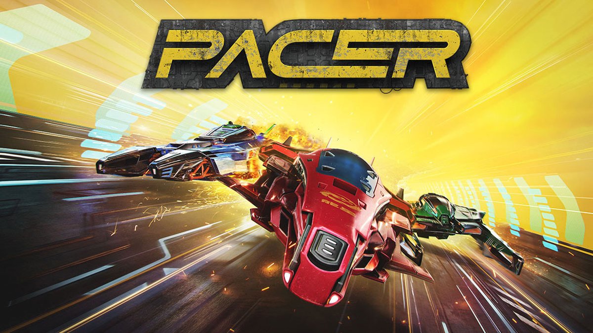 WebComboGamer's tweet photo. La línea de salida está a la vista para el juego de carreras y combate antigravedad, Pacer, de R8 Games. Llegará a PlayStation 4, Xbox One y PC a través de Steam el 17 de septiembre de 2020. #Pacer #R8Games https://t.co/jsZa7qDRB4 https://t.co/vsbr17thqr