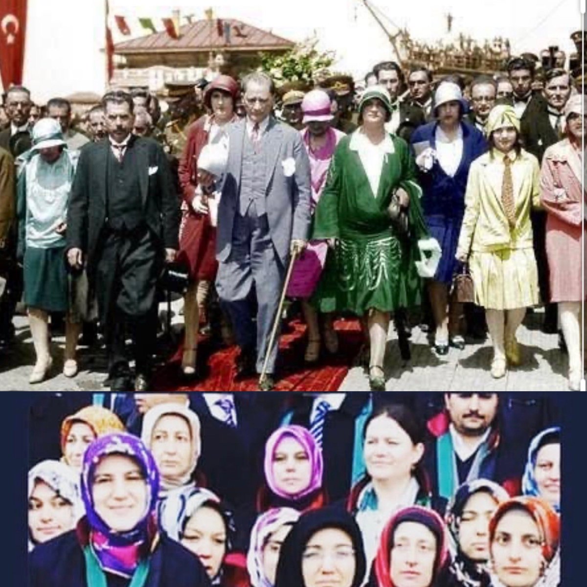 NutukTim's tweet photo. Şerhi inançlarına göre tek başlarına şahitlik dahi yapamazlar,laiklik sayesinde avukatlık bile yapabiliyorlar.
Borçlusun,👉ATATÜRK’e borçlusun.. https://t.co/8glveBq6Gq