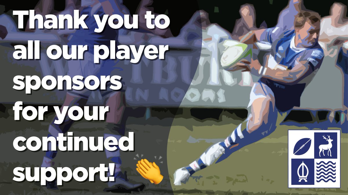 We would like to say a huge thank you to all of our Player Sponsors. Welcoming new sponsors, and welcoming back those that we already know. Thank you guys - we can't do this without your help! #StrongerTogether #OneClub