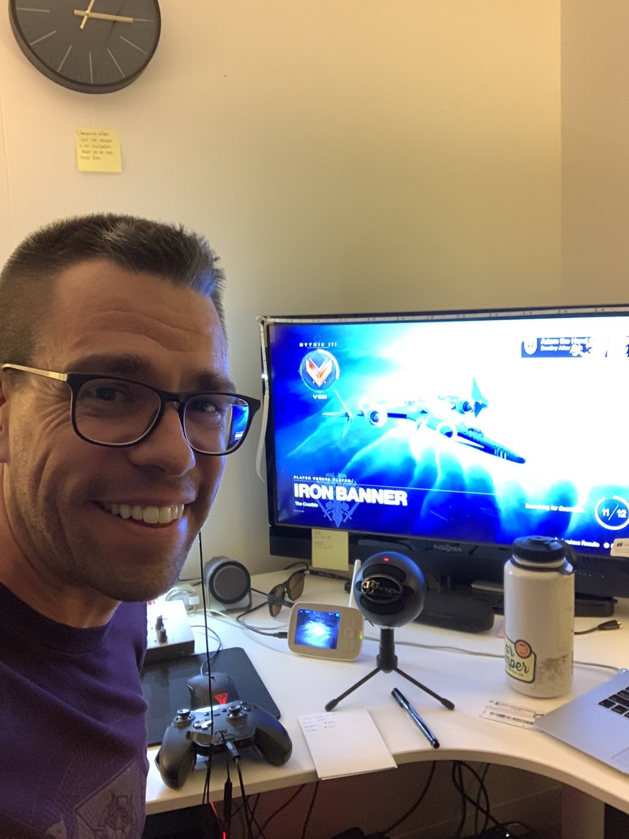 adamdreyer's tweet photo. Pushing past 7 hours of 20 hours streaming #destiny2 for the kids and teachers of Arkansas Elementary! Come hang if you’re awake. And if you’re not, see you in a few hours maybe? https://t.co/tlJI4N0Ek0 https://t.co/slZDnrbtTY