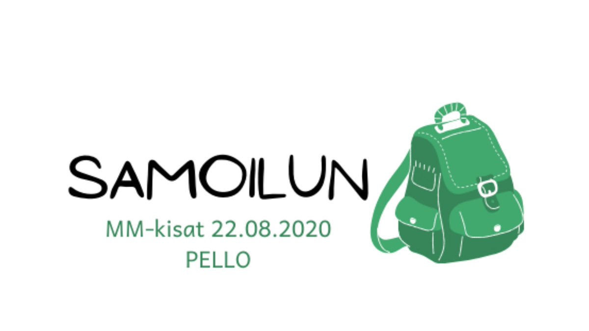 Samoilun MM-kisat Pellon Ritavalkealla 22.8. Vielä mahtuu mukaan! Ilmoittautuminen 15.8. mennessä. Lue lisää travelpello.fi/aktiviteetti/s…