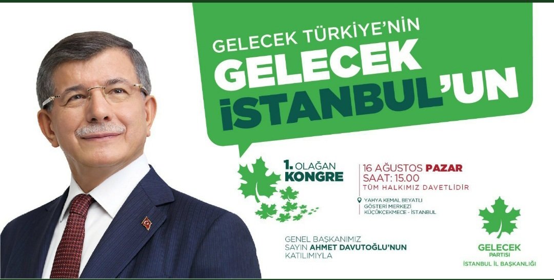 Huzur GELECEK 'te 
GELECEK istanbul un
AHMET DAVUTOĞLU
