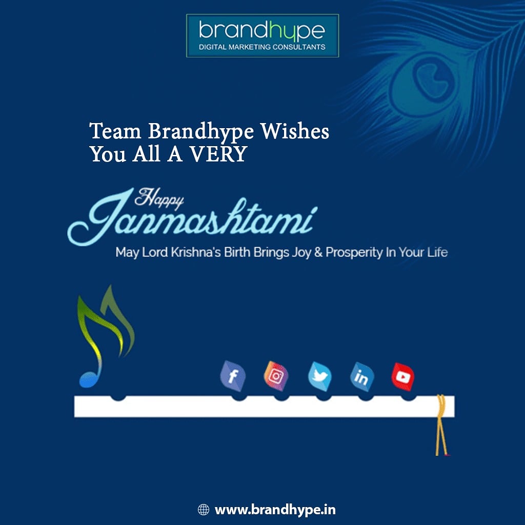 BrandhypeLive's tweet photo. May the blessings of Lord Krishna always be with you and your family.
Team Brandhype Wishing you and your family a very a happy Janmashtami!
.
#janmashtami #krishna #iskcon #vrindavan #lordkrishna #krishnajanmashtami #radhakrishna #happyjanmashtami #radha https://t.co/zGeFv94Mny