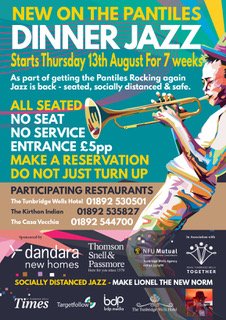 We're back.  #tunbridgewells #jazz #thepantiles