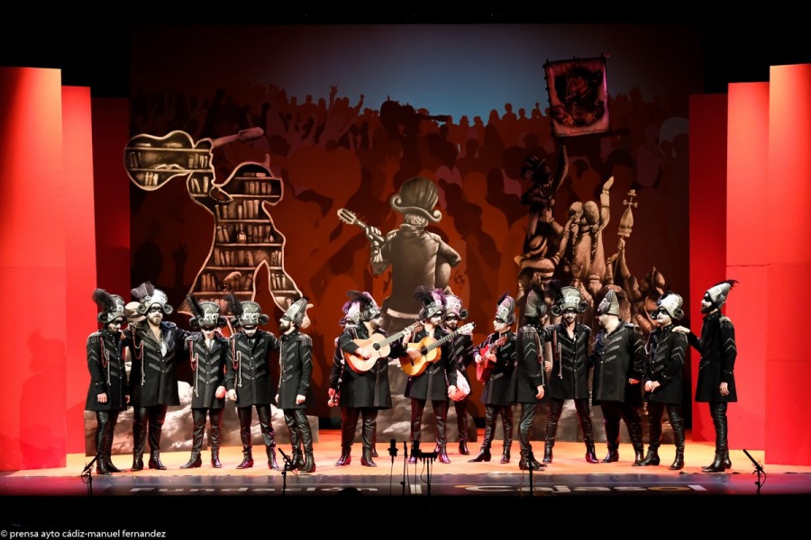 codigocarnaval's tweet photo. '...Apóstoles benditos, de dioses INMORTALES, que han pasado a la historia y a la misma gloria de los CARNAVALES...' 🎶🎶 https://t.co/U5pvqI8vkg