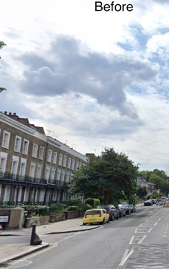 willnorman's tweet photo. Great to see @CamdenCouncil's new cycle tracks on Prince of Wales Road (Maldern Road to Haverstock Hill section is now open). The new route links Chalk Farm to Kentish Town West &amp; Kentish Town, joining C6 to Kings Cross &amp; Central London #StreetSpaceLDN 🚲🚶🚶🚲🚶 #beforeafter https://t.co/fzqVODkIiG