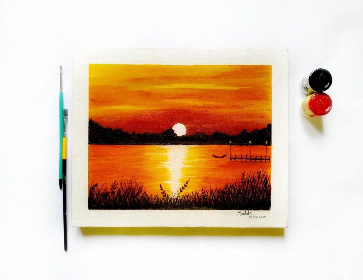 StartwithColor's tweet photo. Sunset 💥
#nature #sunset #ArtistOnTwitter https://t.co/z0cUZHiOQZ