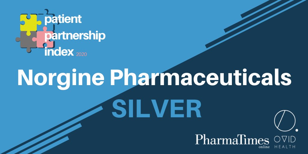 Norgine are delighted to receive a Silver #award from the #Patient Partnership Index 2020 for our insightful and impactful entry. Norgine continues to work with our patient group partners to aid patient benefit, because patients #inspire us.
UK-COR-NP-2000009