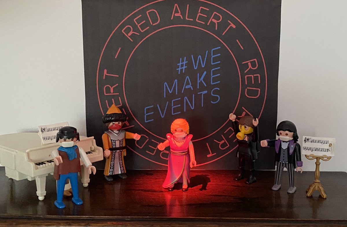 TheOperaLass's tweet photo. The Opera Singer, Maestro, Director, Repetiteur and Stage Manager stand by their colleagues today.
Make the government support the million+ people working in theatre/events who have no indication of when they will work again.
#WeMakeEvents #LetTheMusicPlay #LightItInRed https://t.co/ndRWTNn8sp