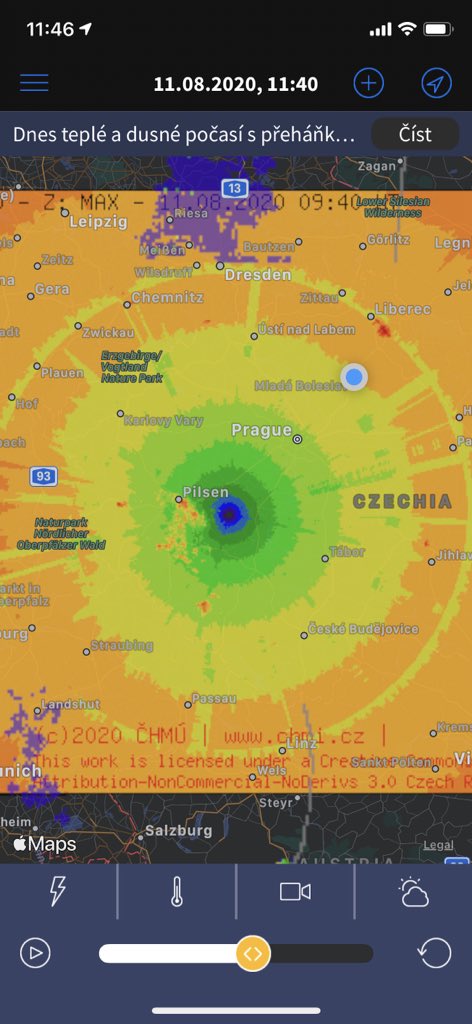 Meteoradar Twitter Bilaketa