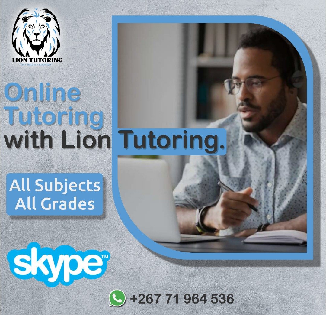 liontutoring's tweet photo. ๐ฆ๐ง๐ผGive your child a boast with our Online Education.
๐ฉ๐พโ๐๐จ๐ปโ๐๐๐พGET A TUTOR : 71964536
#onlinetutoring #homeschooling #academicexcellence #online #tutoring #tutorsinbotswana #lockdown #getatutor https://t.co/E0D2NXfIkI