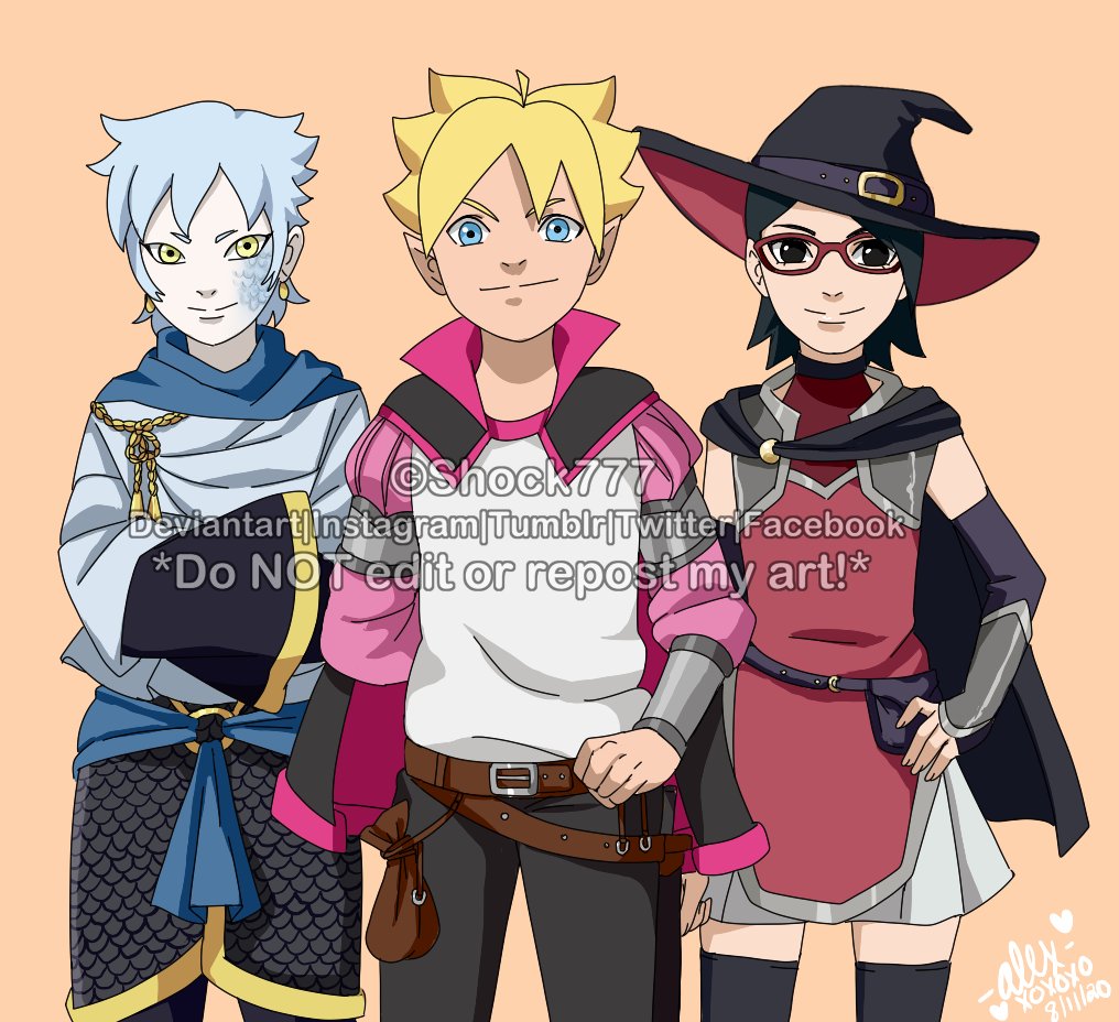 Boruto x Sarada on Tumblr