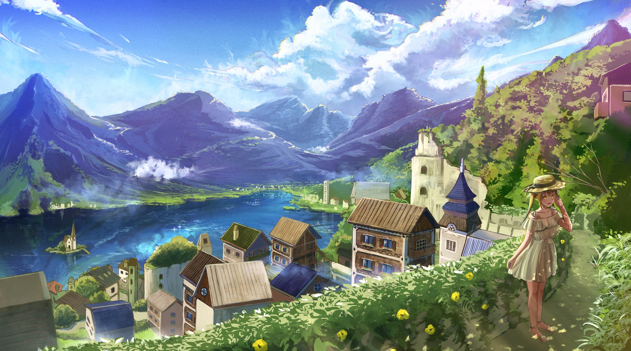 Rua 真昼の湖 背景 イラスト T Co L1x63drkfj Twitter Rua 真昼の湖 背景 イラスト T Co L1x63drkfj Twitter