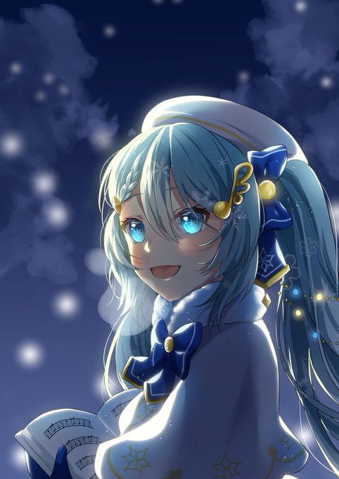 「雪ミク 超ロングヘア」の画像/イラスト/ファンアート(新着)｜21ページ目