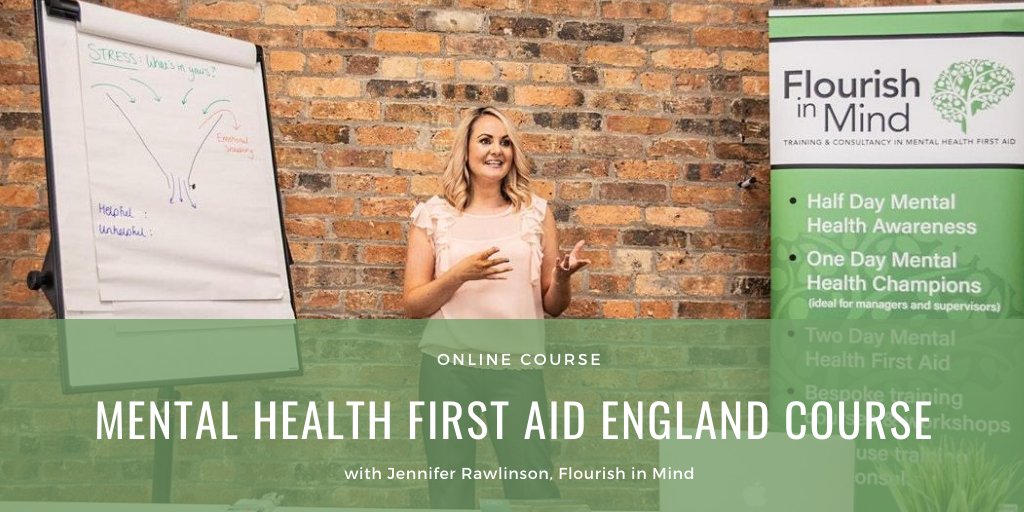 Airedale Enterprise (@airedalees) on Twitter photo Looking to qualify as a Mental Health First Aider? - Our training partner Jennifer <a href="/work_flourish/">Flourish in Mind</a> will be delivering 4 online sessions on 25th, 26th Aug & 1st, 2nd Sept 10am-12.30pm - For more information and booking please follow:
eventbrite.co.uk/e/mental-healt…
#MentalHealthMatters Looking to qualify as a Mental Health First Aider? - Our training partner Jennifer <a href="/work_flourish/">Flourish in Mind</a> will be delivering 4 online sessions on 25th, 26th Aug & 1st, 2nd Sept 10am-12.30pm - For more information and booking please follow:
eventbrite.co.uk/e/mental-healt…
#MentalHealthMatters