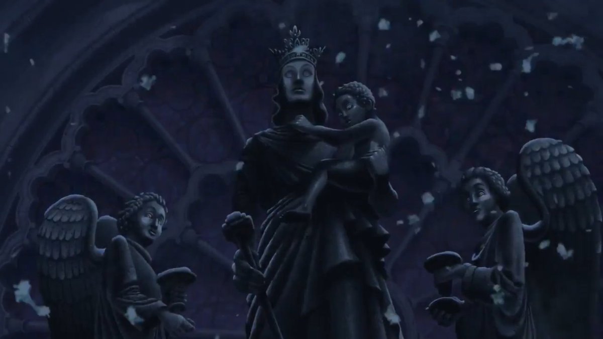 The statues speak of abomination. I am blown away by the concept art of this film.